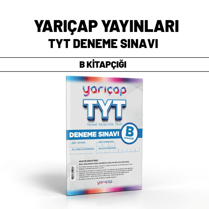 YARIÇAP TYT SNV 1-B - 2024-25